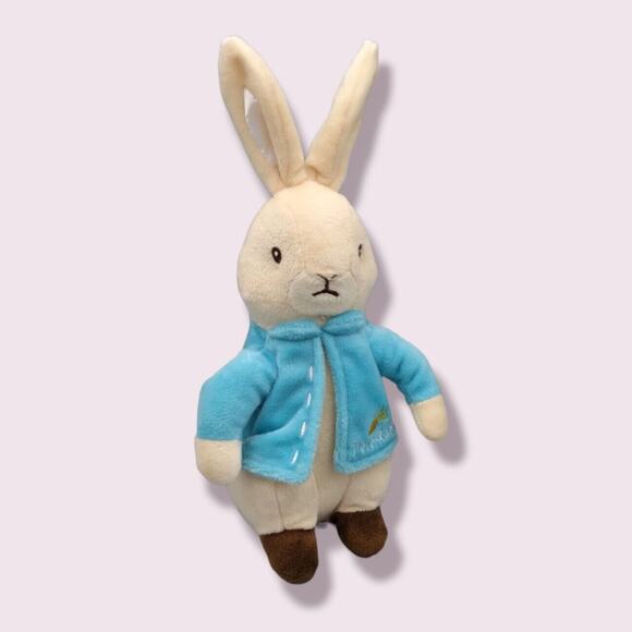 Kids Preferred Peter Rabbit Plush Stuffed Beanbag Beatrix Potter Soft Toy Bunny - Picture 8 of 8